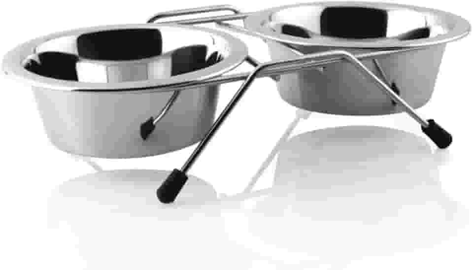 Chalesco Comedouro Duplo para Cães 360 ml