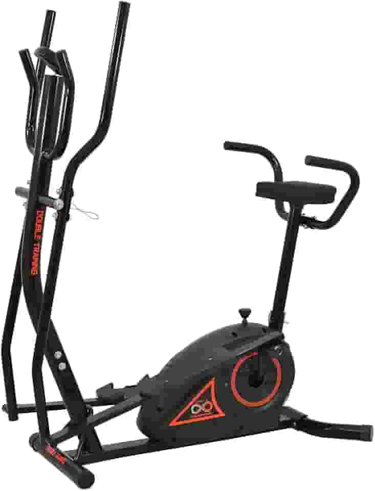 Poli Sports Elíptico Double Training Preto