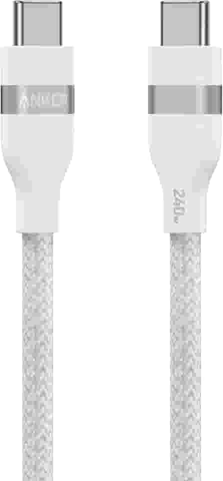 Anker Carplay Cabo para Carro, para iPhone 17/16/15 Pro Max Plus, Cabo de Carregador USB-A para USB-C Trançado Sustentável para Samsung Note20 e mais (0.9m, Preto).