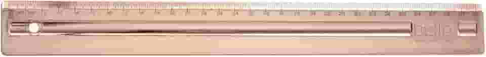 Dello Regua De Poliestireno Metalizada 30cm. , Rose Gold