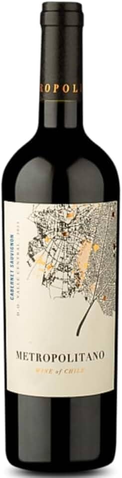 Vinho Tinto Chileno Metropolitano D.O. Valle Central Cabernet Sauvignon