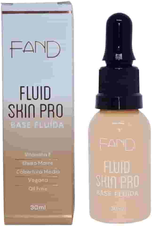Base Fluid Skin Pro Fand Makeup 30ml Escolha a Cor (01)