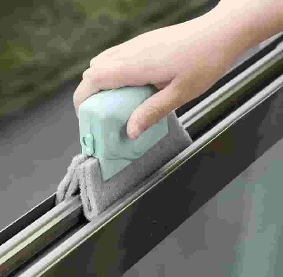 Escova Clean De Limpeza Multiuso Trilhos, Janelas E Cantos