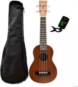 Ukulele Soprano Seven Suk-m Mahogany C/Capa e Afinador