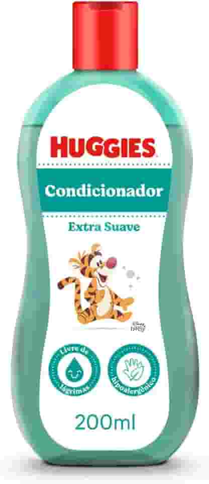 Huggies Condicionador Infantil Extra Suave, 200 ml, Transparente