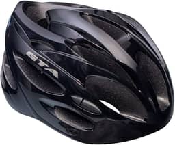 Capacete Ciclismo Inmold Start Com Led Para Bicicleta - Preto - Médio (54-58 CM)