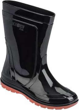 Bota Galocha Infantil Impermeável Grendene Kids JetSky (35/36, Preto)