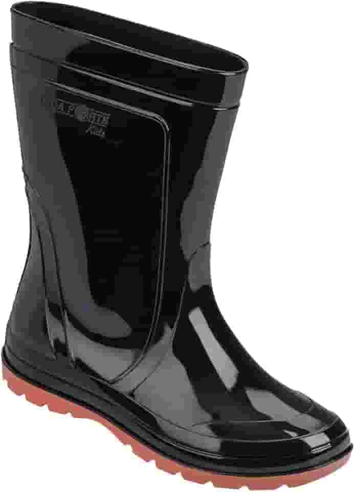 Bota Galocha Infantil Impermeável Grendene Kids JetSky (35/36, Preto)
