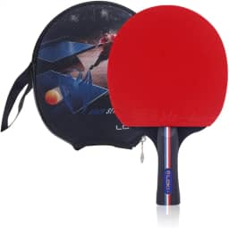 Raquete Clássica Loki X1 Tênis de Mesa Wang Hao Aprovado ITTF + Raqueteira Capa