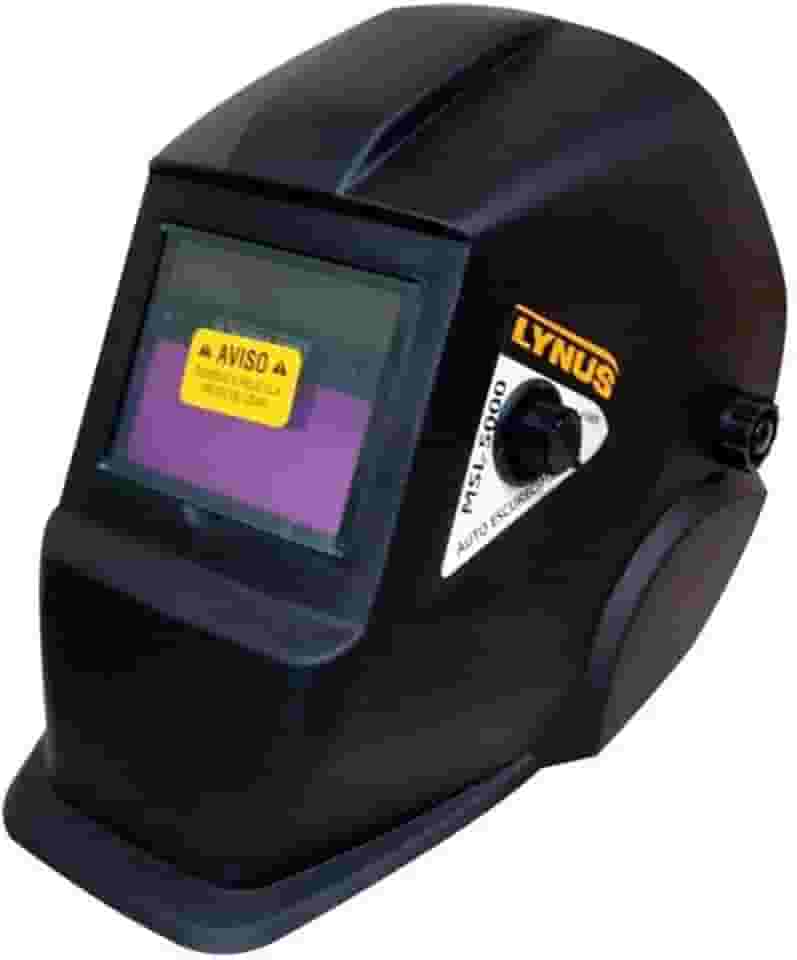 Máscara De Solda Lynus MSL-5000 Escurecimento Automático