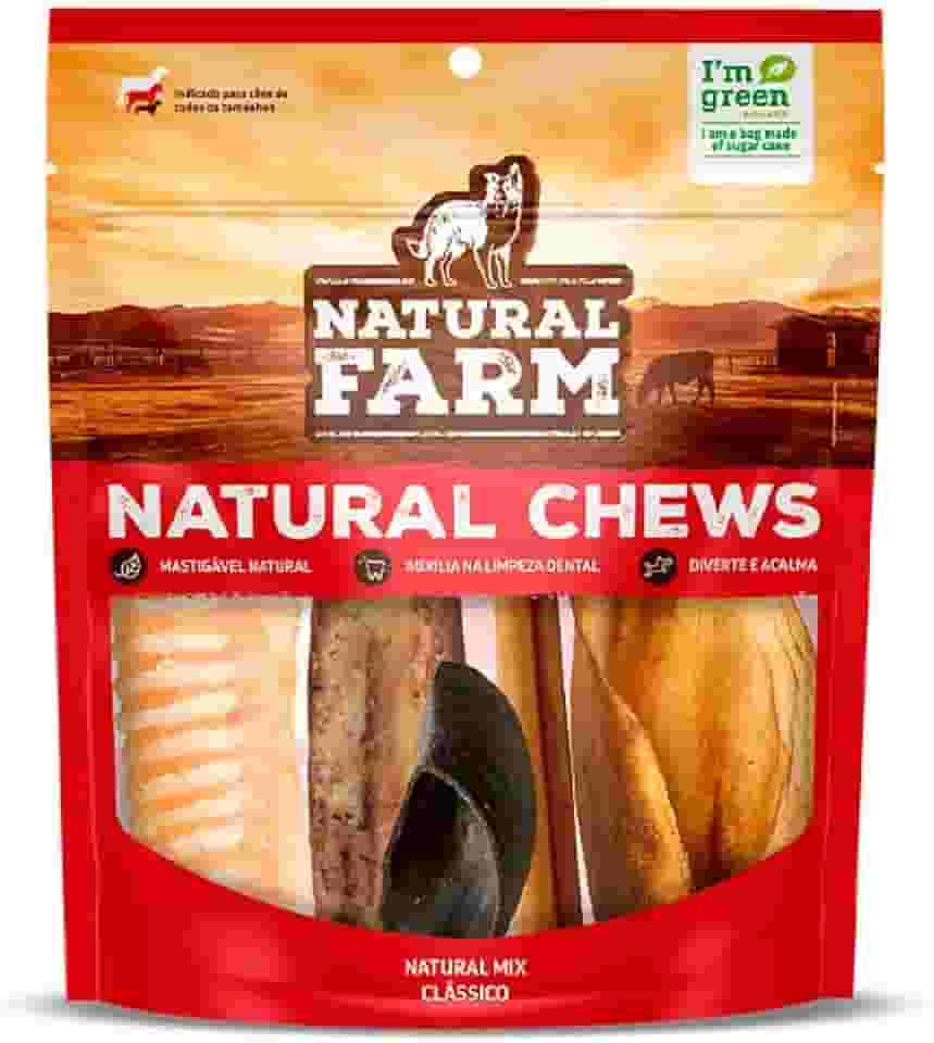 Osso Mix Clássico para Cães Natural Farm