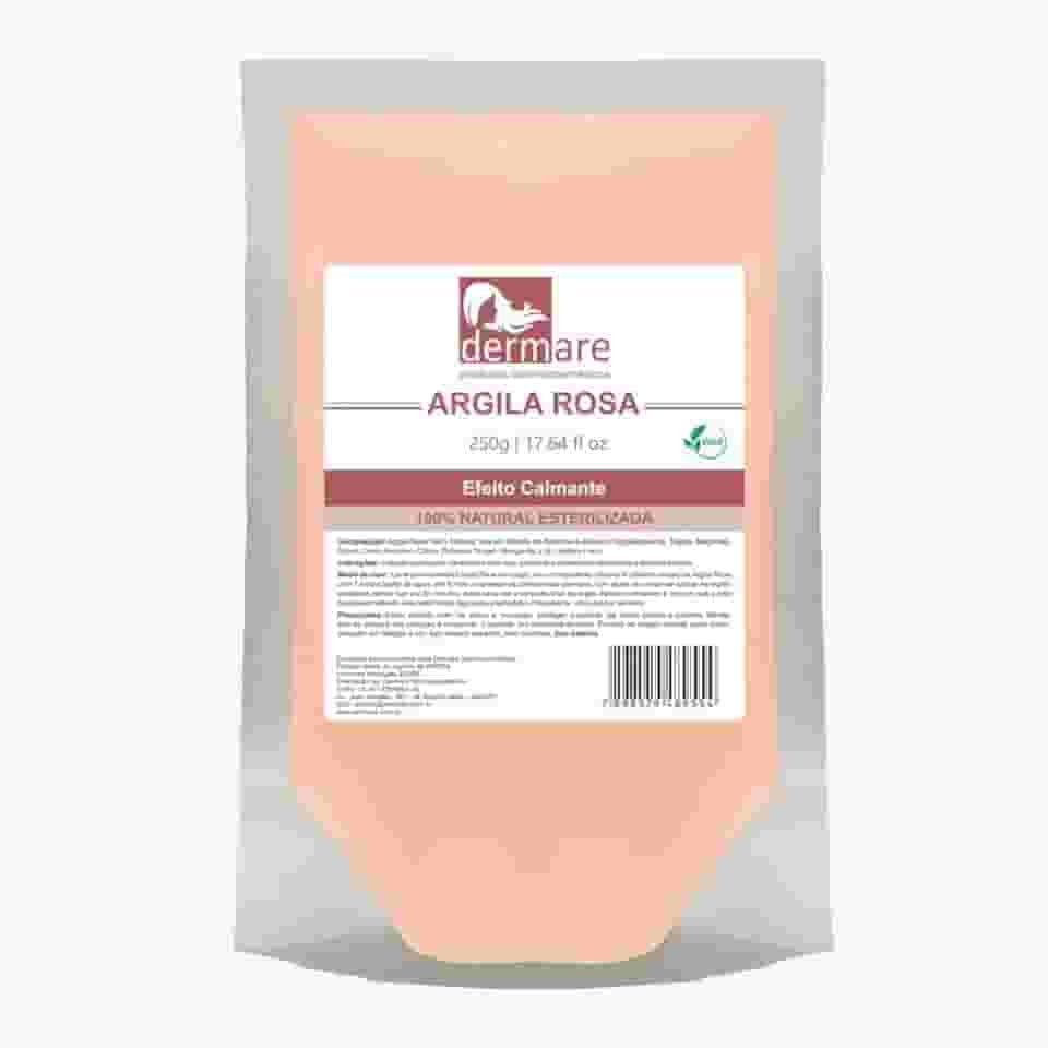 DERMARE Argila Rosa Para Peles Sensíveis 250G Dermare