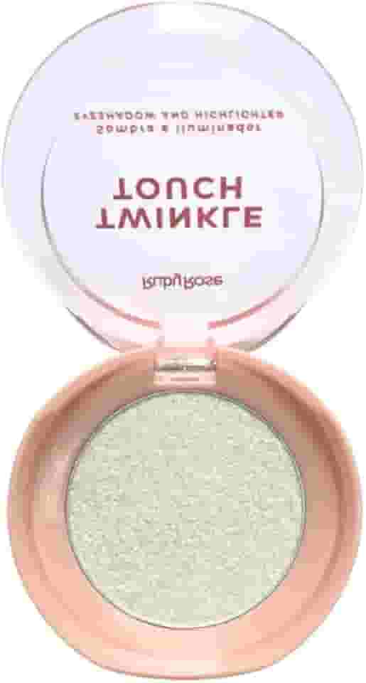 Sombra e Iluminador Twinkle Touch Ruby Rose 2 em 1 Ultrafino (Ice Glow, 6g)