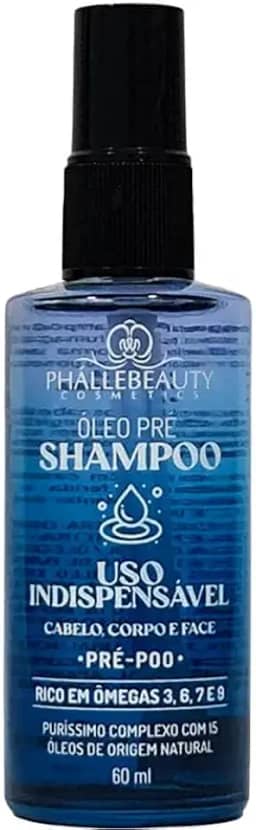 Phallebeauty Óleo Pré Shampoo Uso Indispensável 60ml Ph0625