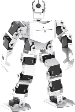 Hiwonder AI Intelligent Visual Humanoid Robot Powered by Raspberry Pi 5 8GB,DIY Robot Kits for Teens and Adults Supports App,Python Programming,PC Software and VNC Remote Desktop Control(Advanced Kit)