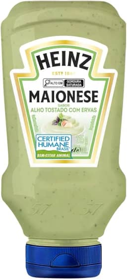 Maionese Heinz Alho Tostado com Ervas 215G