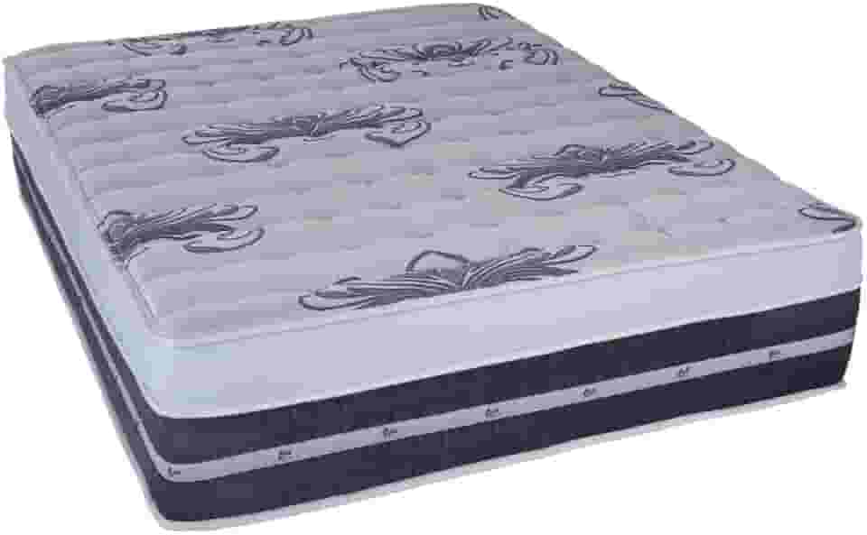 Colchão King 193cm Silver Star Air Pocket One Face Colchões Castor