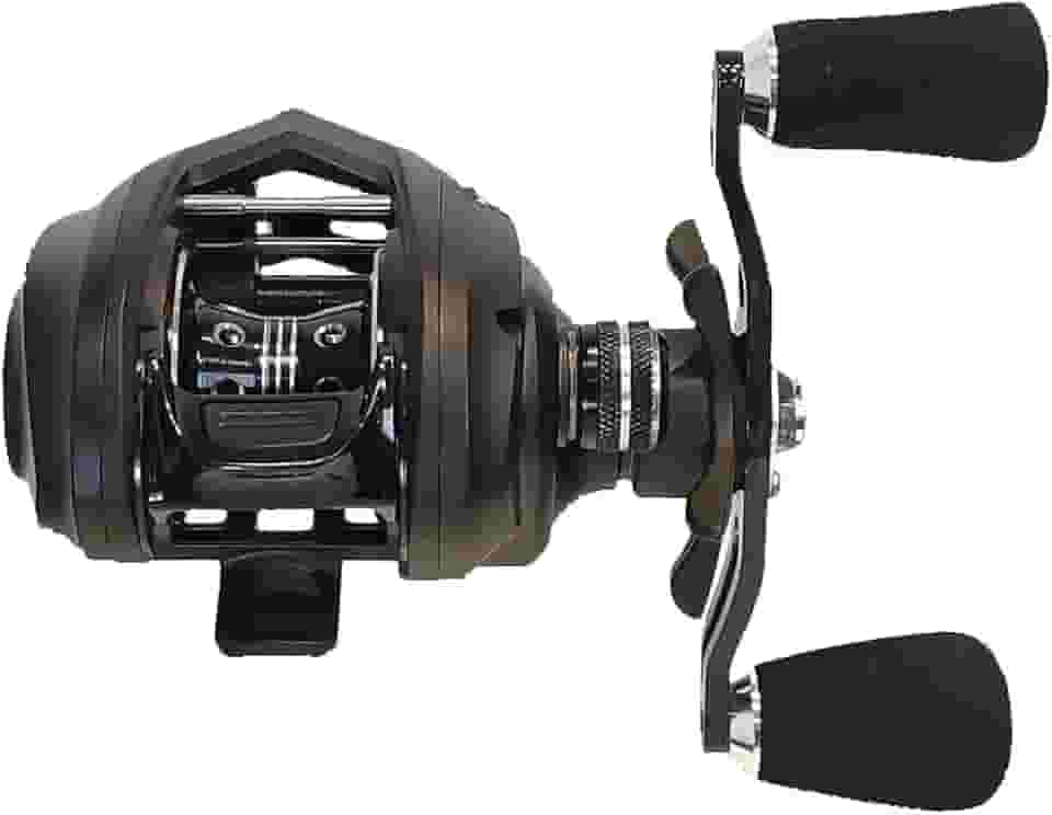 Carretilha Esquerda perfil baixo 7+1 Raptor Collection da Pesca Brasil