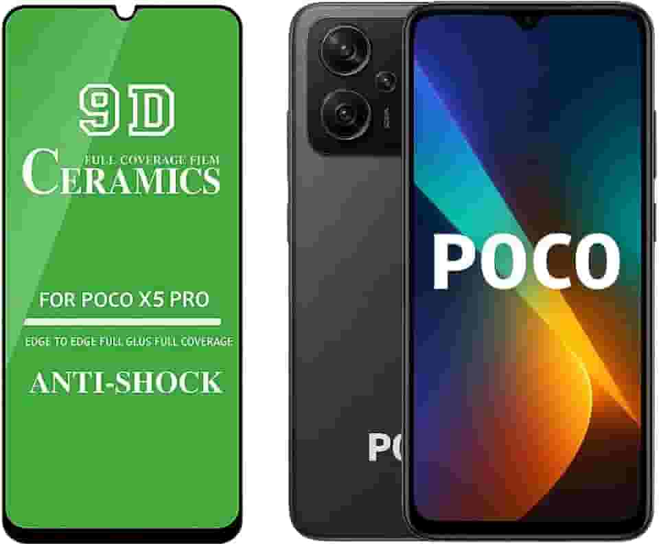 1 ou 3 Películas de Cerâmica 9D Para Todos Modelos Poco: C50 C51 C61 F4 F6 F5 M2 M3 M6 X5 X6 PRO PLUS (1, Transparente, X5)