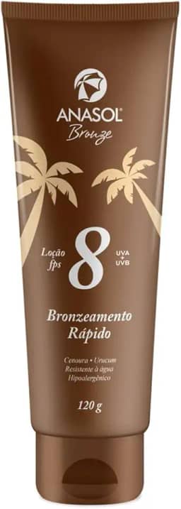 Loção Bronzeadora FPS 8 200g - Anasol