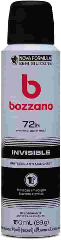 Bozzano Desodorante Aerossol Invisível Branco