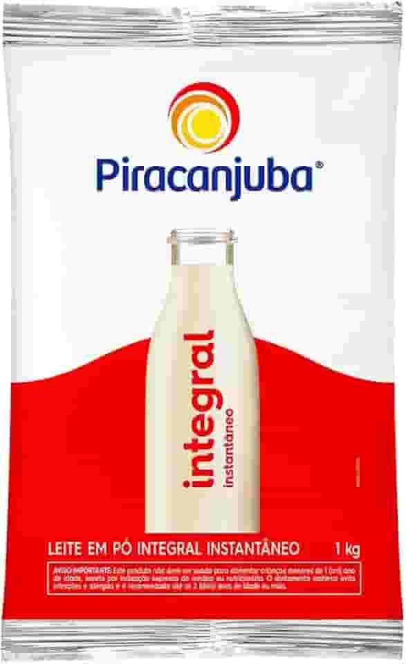 Piracanjuba Leite Em Pó Integral Instantâneo 1Kg