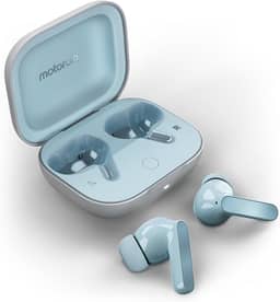 Fone de ouvido Sem Fio Bluetooth Motorola Moto Buds Cancelamento de Ruído Ativo - Light Blue