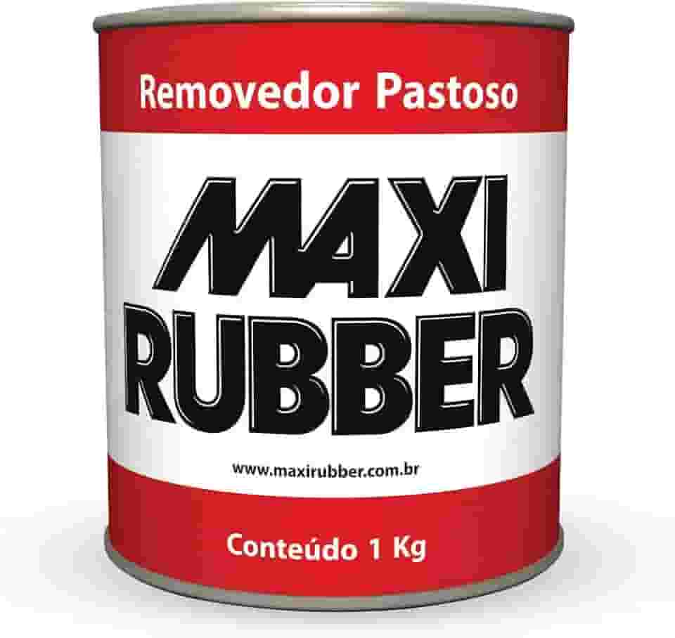 Removedor de Tinta Pastoso Maxi Rubber 1 Kg