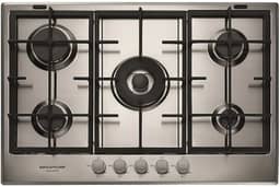 Cooktop 5 bocas Brastemp Gourmand Inox com duplachama e trempe com ferro fundido - BDK75DR 220V