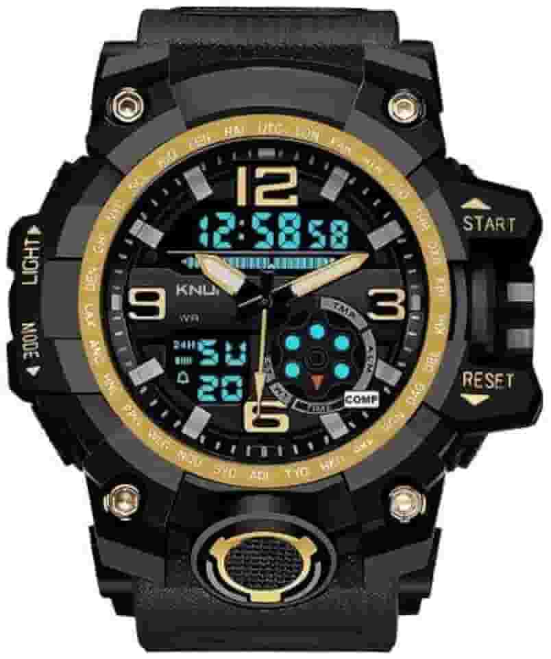 Relogio Masculino Shock Esportivo Grande Resistente À Água
