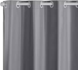 Cortina Blecaute PVC Corta 100% a Luz 2,20 m x 1,30 m - Cores (CINZA)