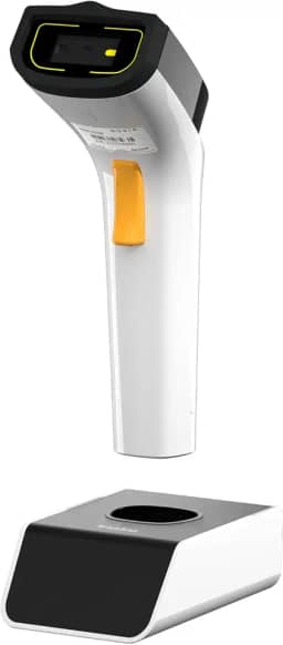 NetumScan Scanner de código de barras Wi-Fi QR, scanner de código de barras automático Bluetooth 1D 2D suporta protocolos de rede TCP/UDP para inventário, POS, computador, tablet, iPhone, iPad,