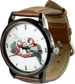 Novidade relógio masculino de quartzo para aposentadoria