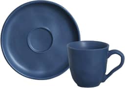 Porto Brasil Conjunto com 6 Xícaras de Chá com pires Bio Boreal