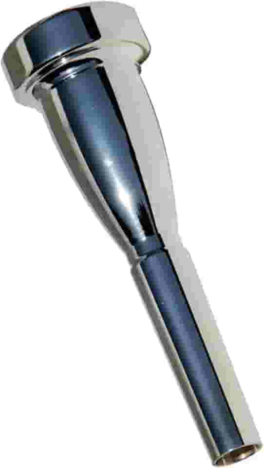 RiToEasysports Bocal de Trompete Banhado a Prata Durável para Bach: Experiência Confortável, Adequado para Iniciantes - 1 Bocal de Trompete (1,5°C)