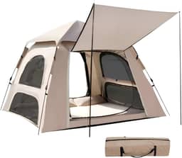 Barraca Camping 6 Pessoas Dobrável Automática Monta Sozinha