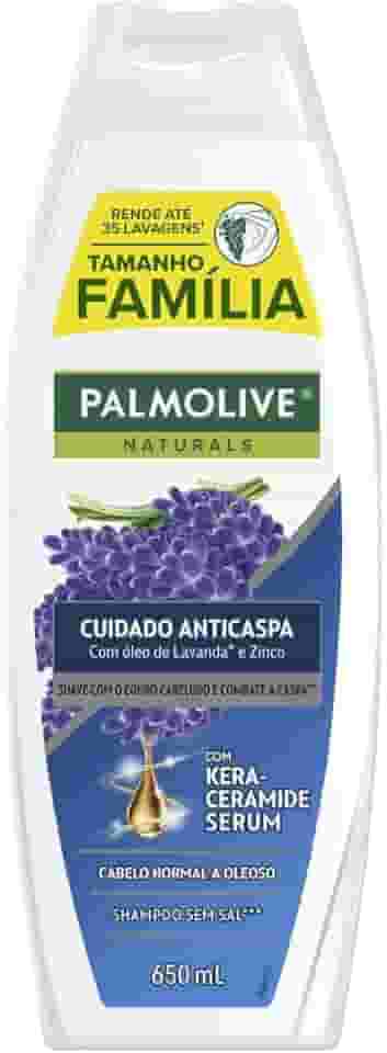 Shampoo Tamanho Grande Palmolive Naturals Anticaspa Lavanda 650ml Shampoo Tamanho Grande