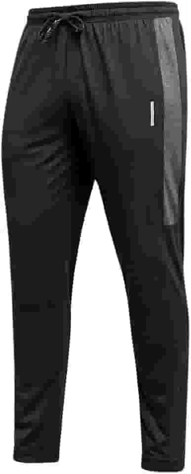 Calça Masculina Dry Fit Slim Esportiva Fitness Academia Com Bolso Lateral Tecido Reforçado