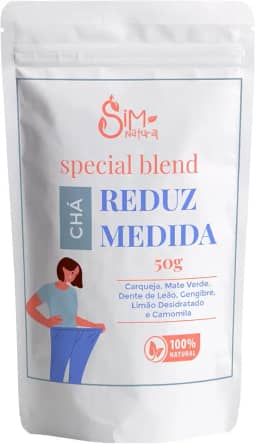 Chá Reduz Medida Blend Chá Para Emagrecimento 50g