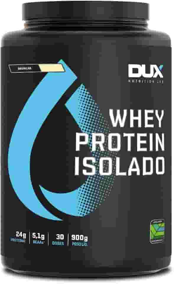 Whey Protein Isolado Baunilha Pote 900g – Contribui para os Resultados e Auxilia a Recuperação Muscular – Dux Human Health