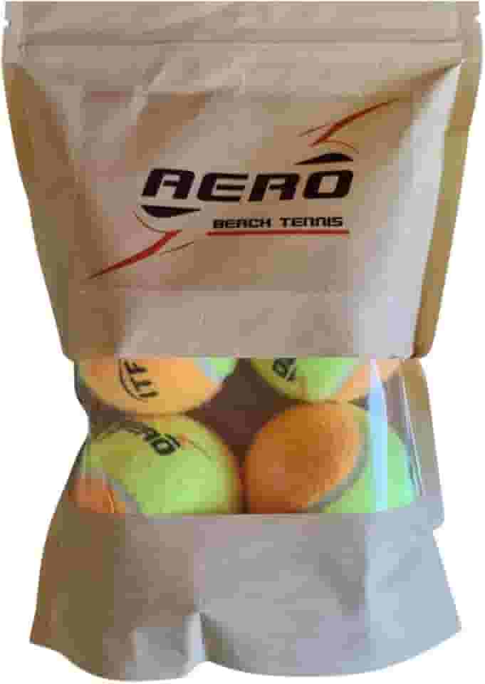 4 Bolas de Beach Tennis Aero Pro ITF Stage 2 Aproved Case