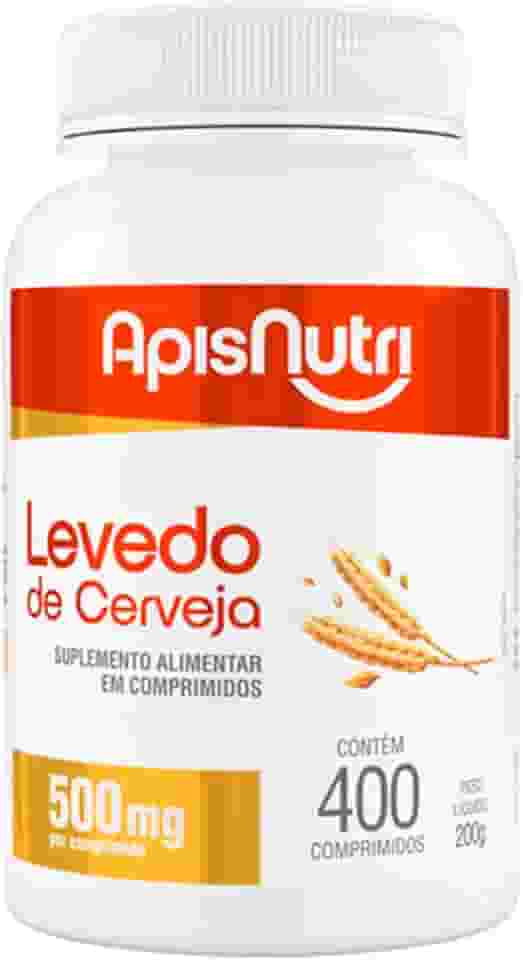 Levedo de Cerveja - 400 Comprimidos - Apisnutri, Apisnutri