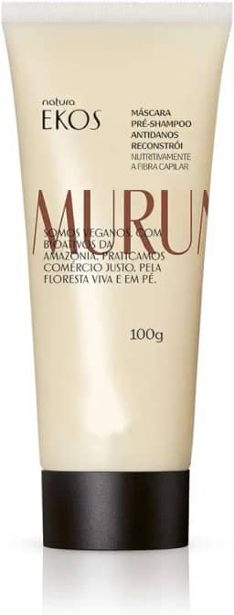 MURUMURU MÁSCARA PRÉ-SHAMPOO ANTIDANOS 100g