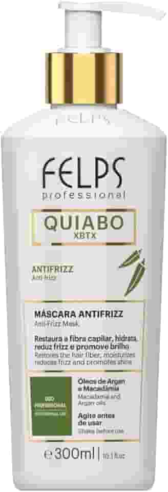 Xbtx Quiabo Okra Alinhamento Capilar, Felps, 300 Ml