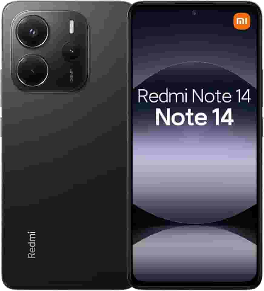 Smartphone Xiaomi Redmi Note 14 4G Midnight Black (Preto) 8GB RAM 256GB ROM