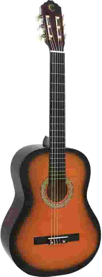 Violão Clássico de Nylon para Destros Verniz Brilhante Com Tensor TCG 200 Sunburst Cordoba