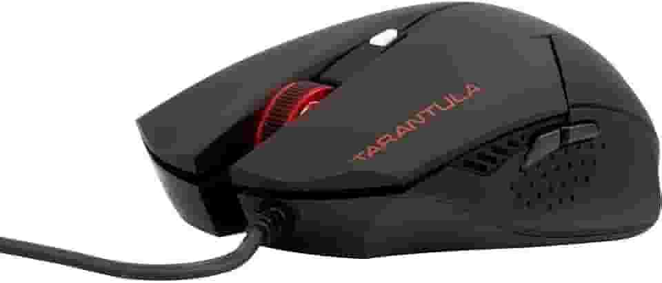 Fortrek Spider Tarantula OM-702 Mouse Gamer, Preto/Vermelho