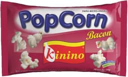 PIPOCA MICROONDAS BACON KININO 100G