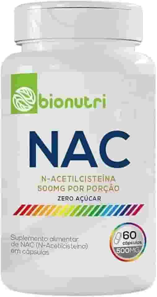 NAC 500mg Bionutrii 60 Caps Original