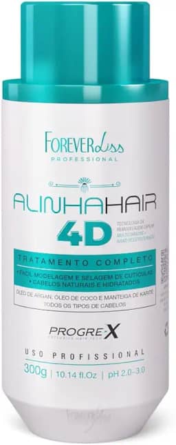 Realinhamento Capilar Alinha hair 4D 300g Forever Liss